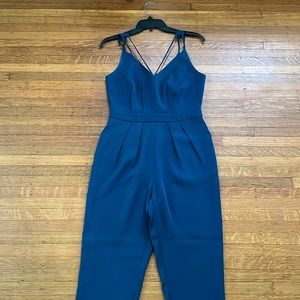 Teal jumpsuit - Von Maur